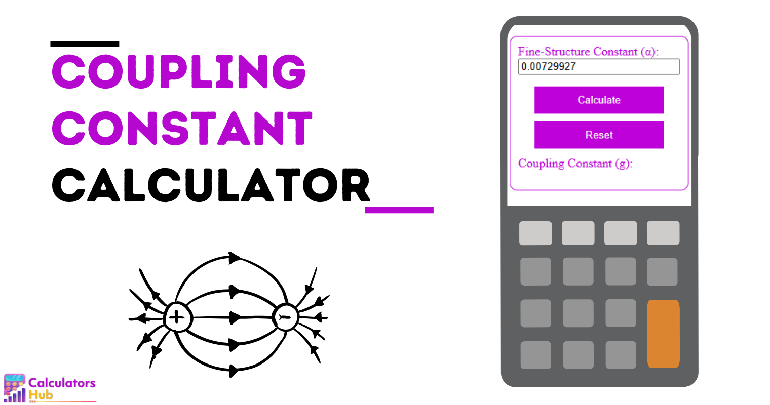 Calculadora de Constante de Acoplamento