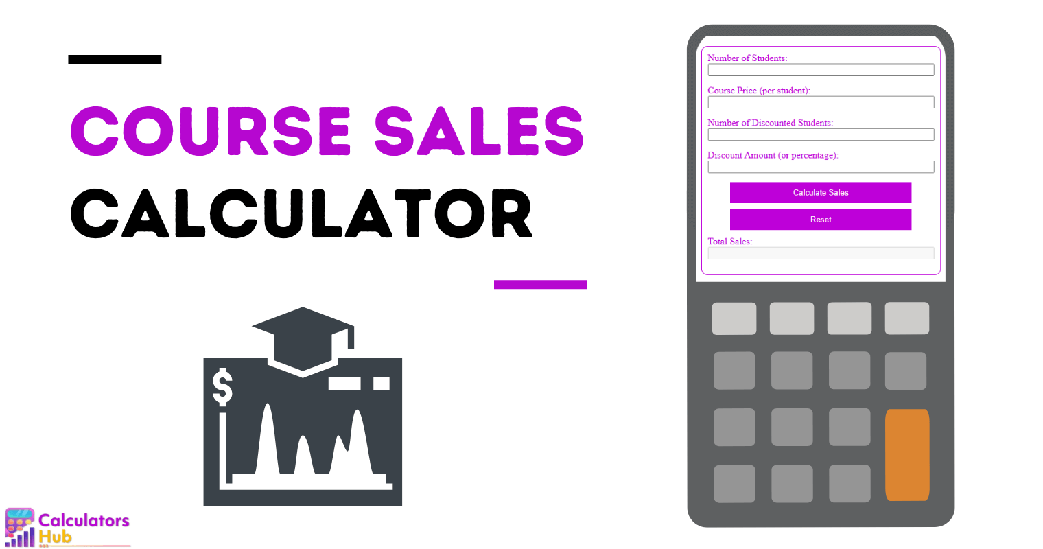 Course Sales Calculator