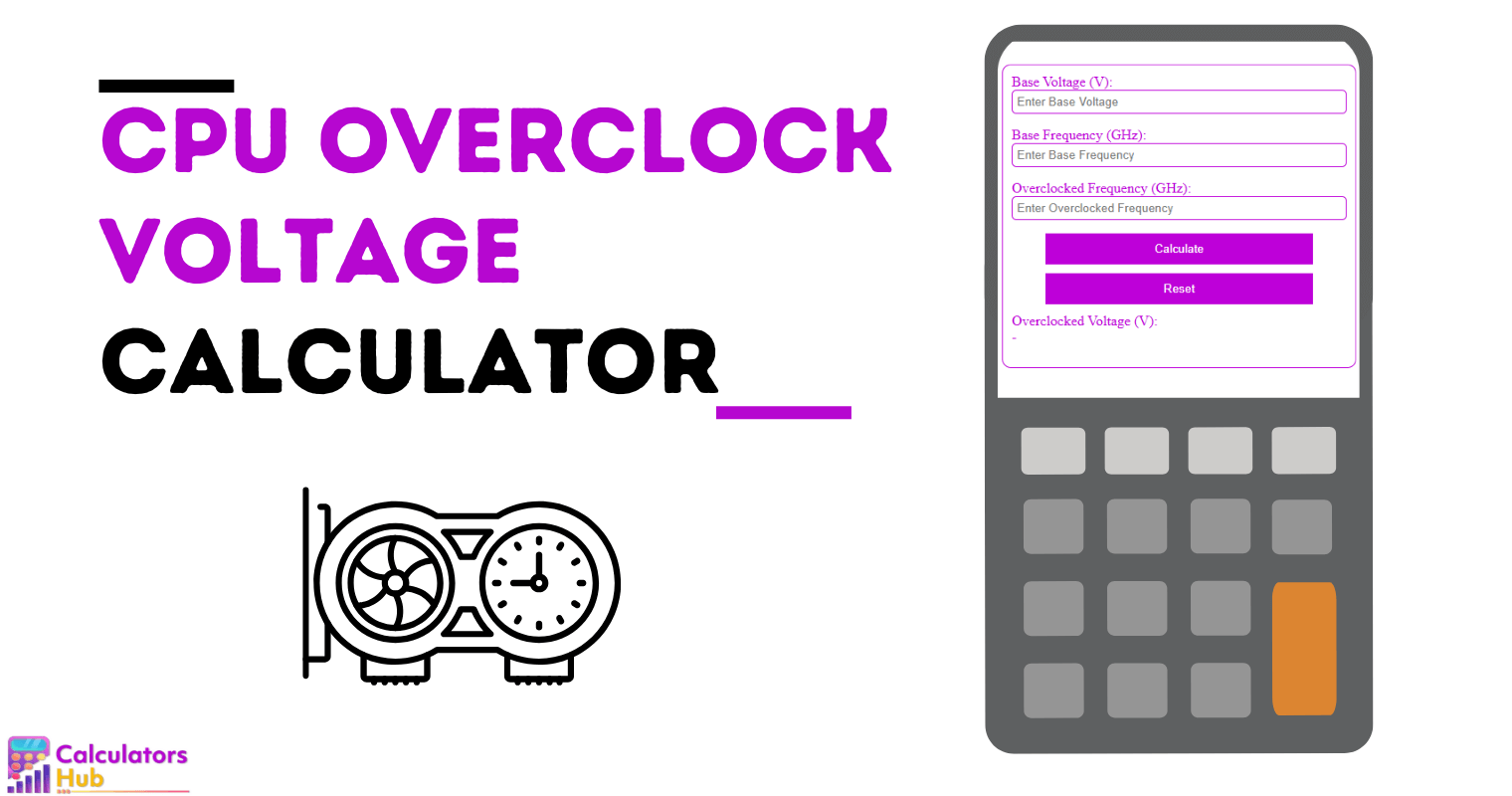 Cpu Overclock Voltage Calculator