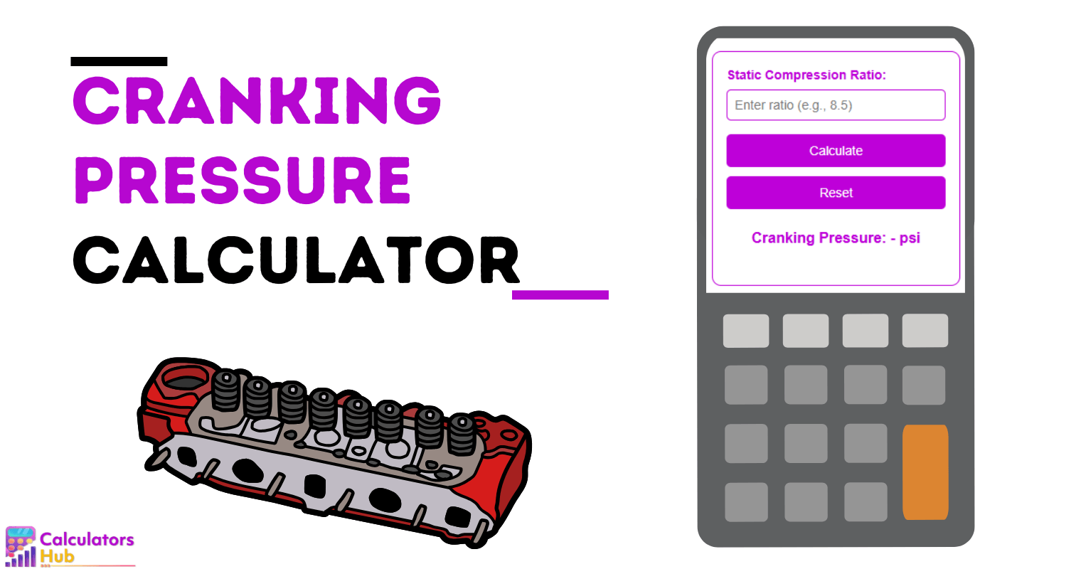 Calculateur de pression de démarrage