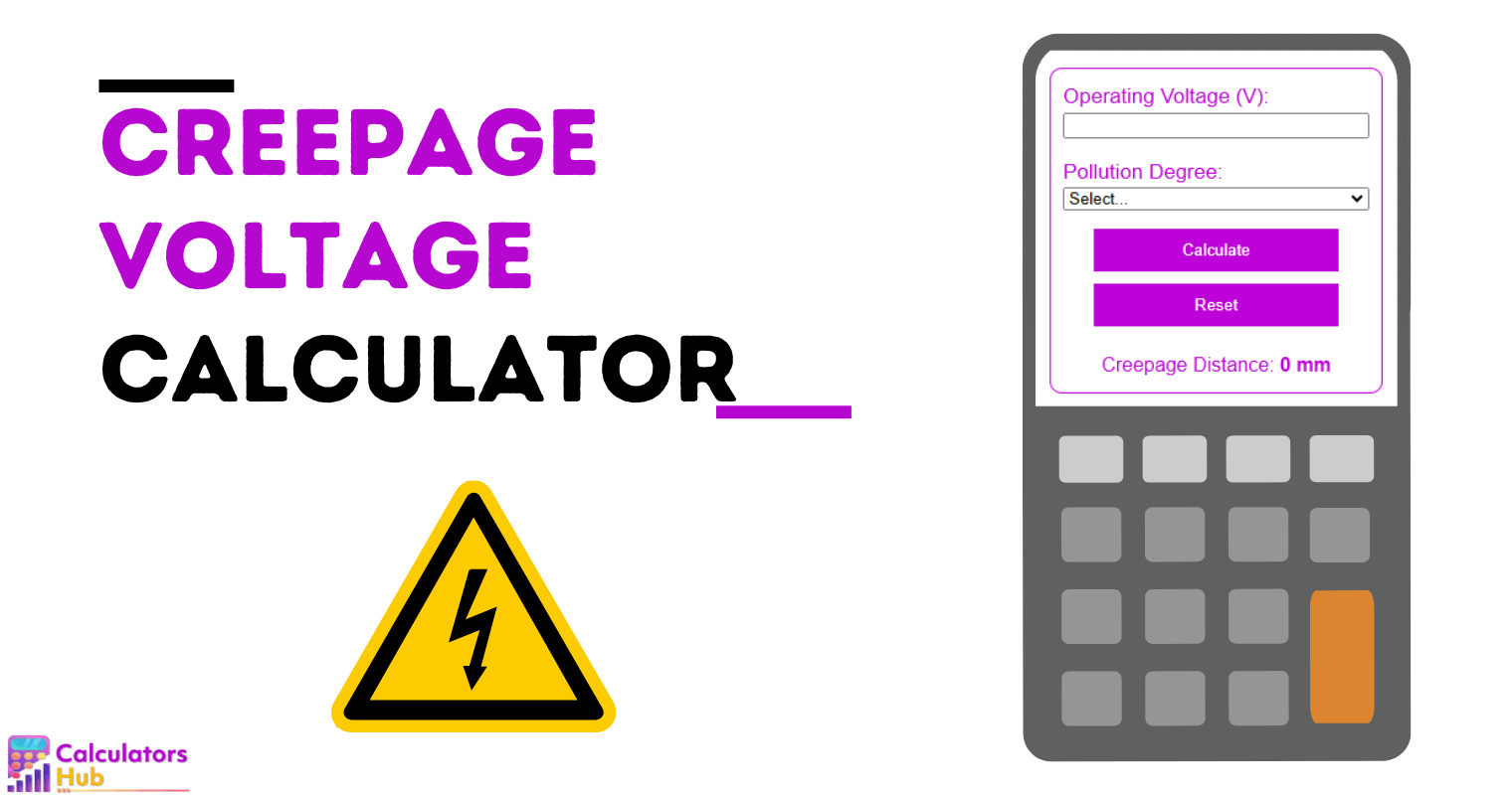 Calculateur de tension de fuite