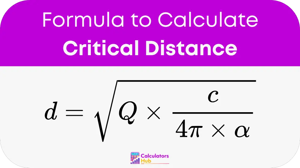 Critical Distance