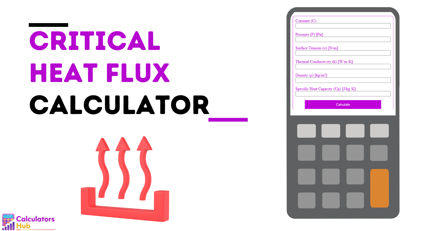 Calculadora de fluxo de calor crítico