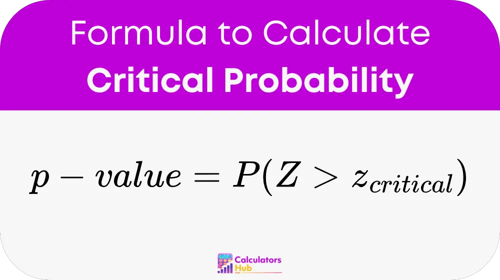 Probabilidad crítica