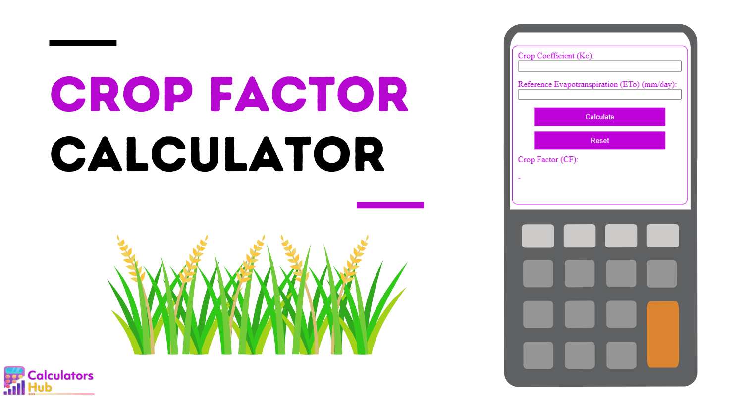 Crop Factor Calculator