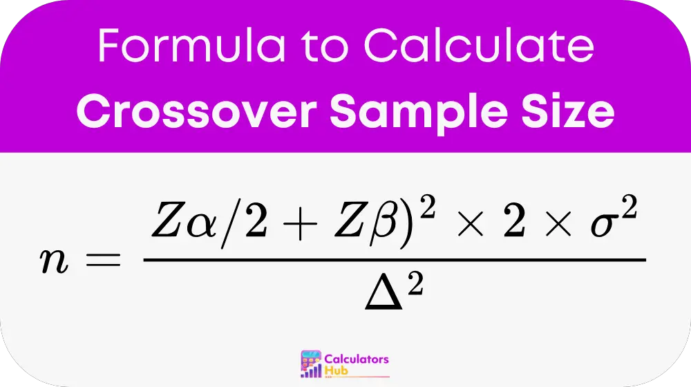 Crossover Sample Size