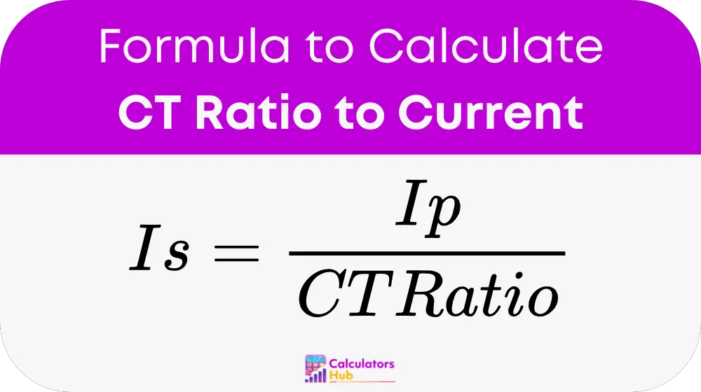 CT Ratio to Current