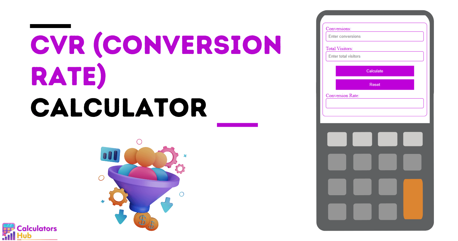 CVR (Conversion Rate) Calculator