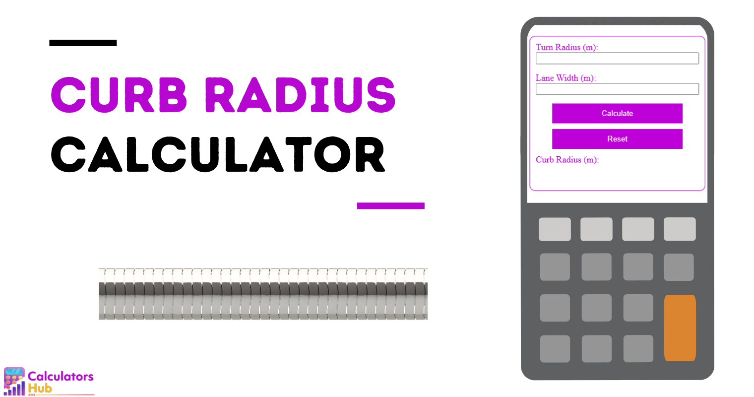 Curb Radius Calculator