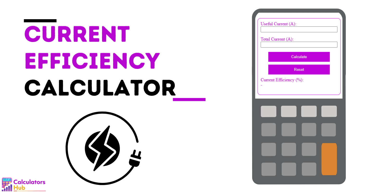 Current Efficiency Calculator