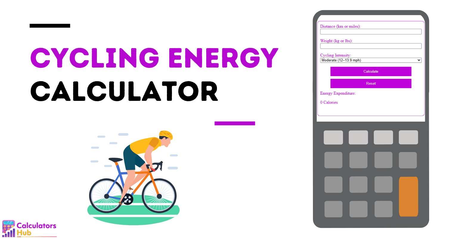 Cycling Energy Calculator