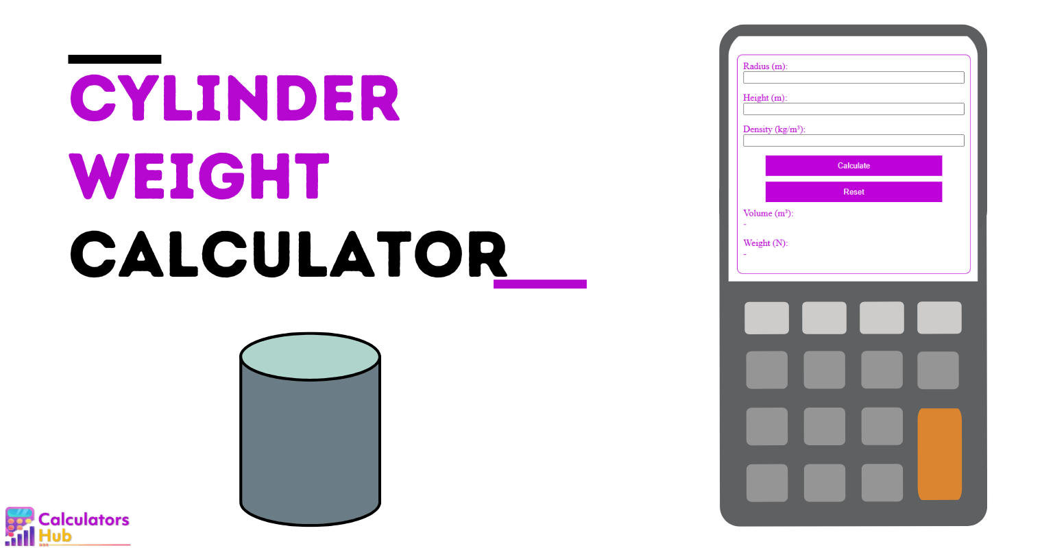 Cylinder Weight Calculator