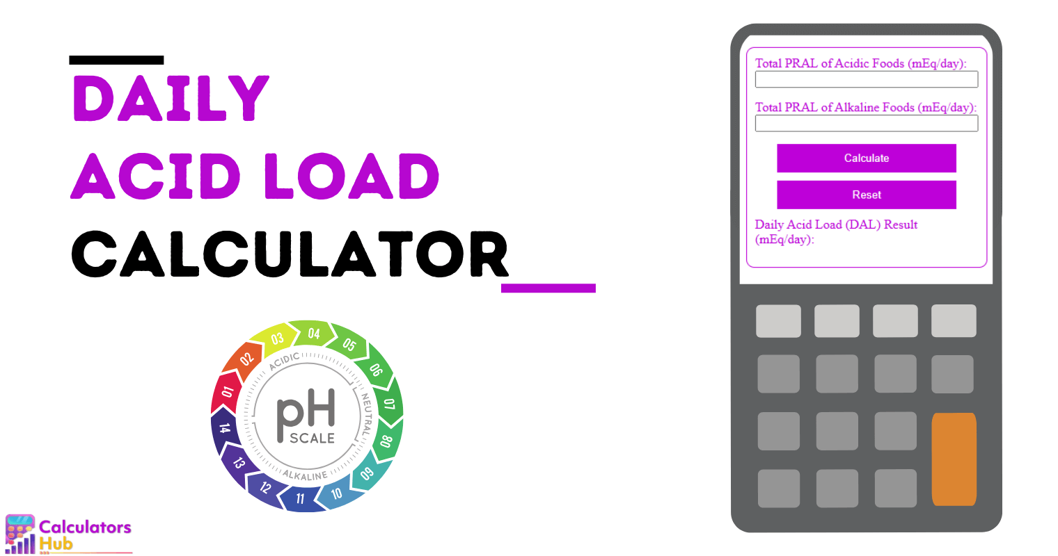 Calcolatore del carico acido giornaliero