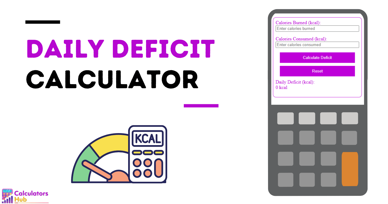 Daily Deficit Calculator