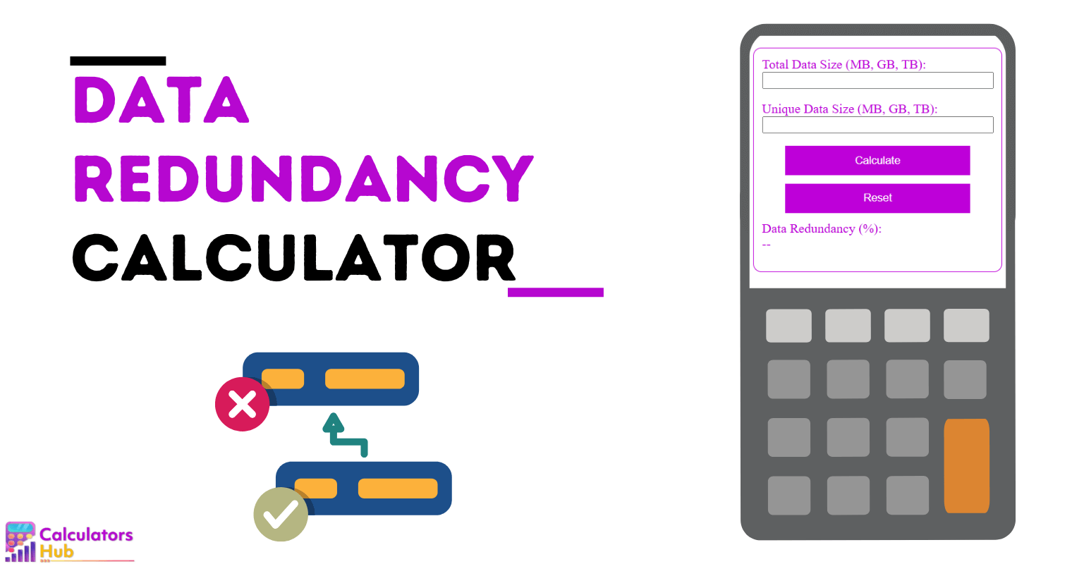 Data Redundancy Calculator