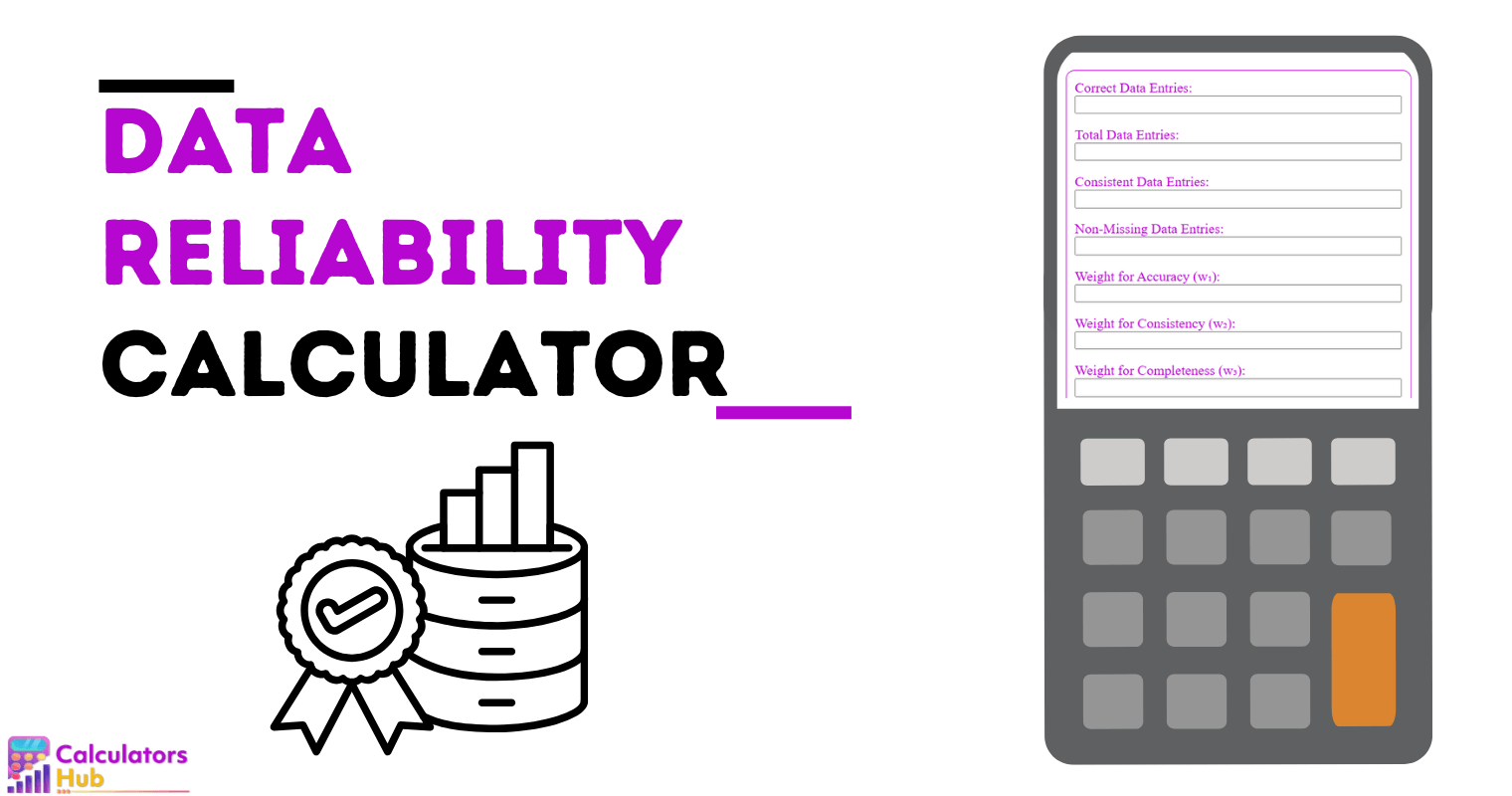 Data Reliability Calculator