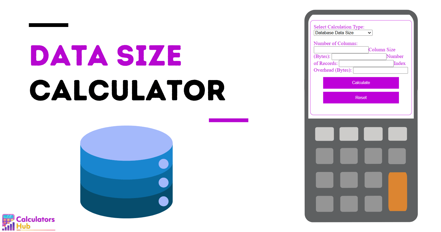 Data Size Calculator