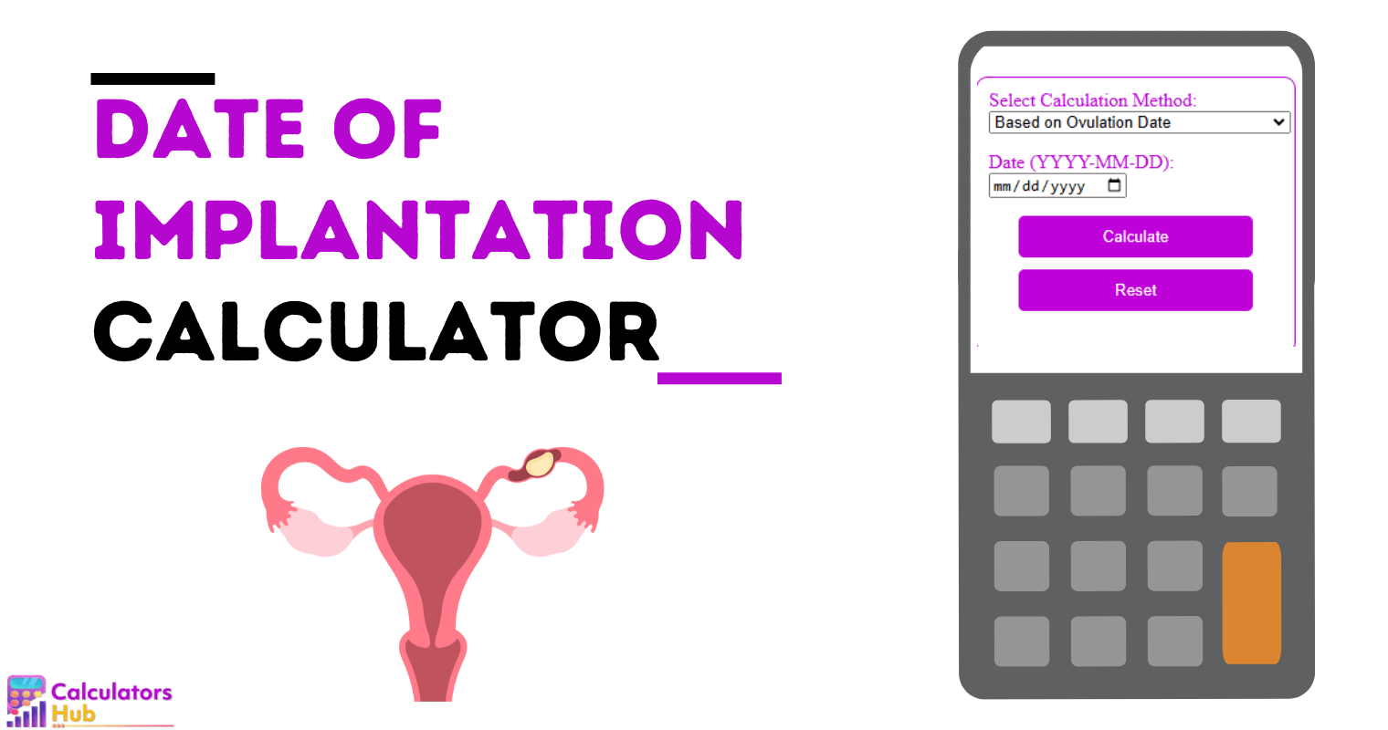 Date Of Implantation Calculator