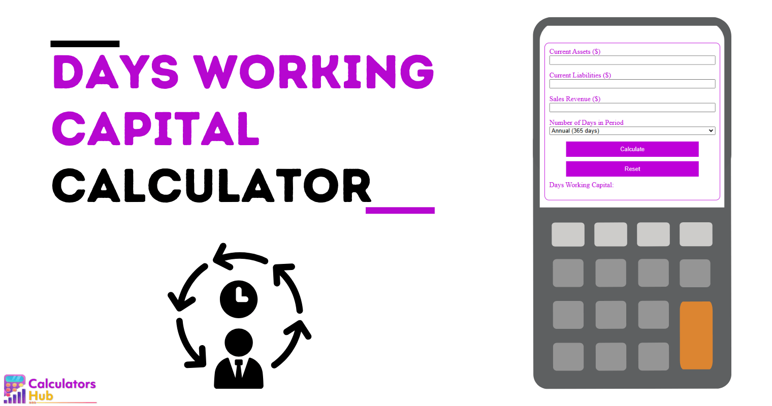 Days Working Capital Calculator