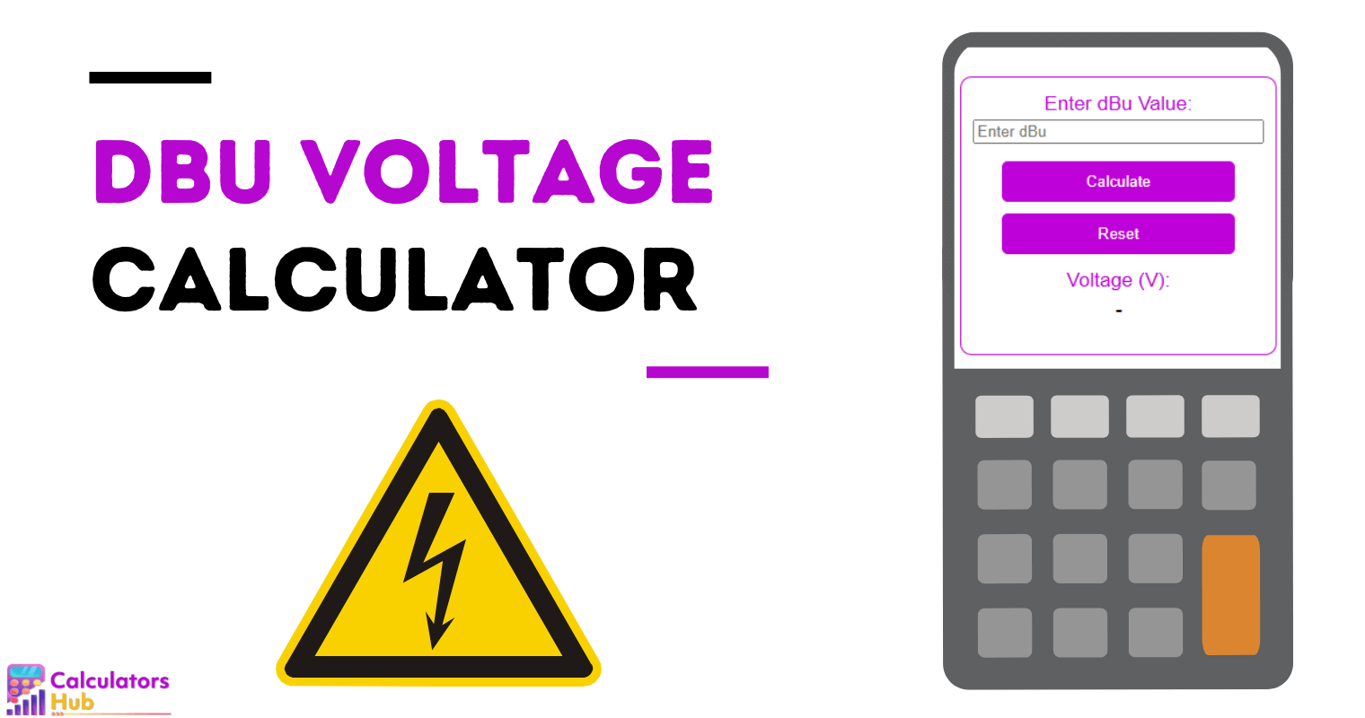 Dbu Voltage Calculator