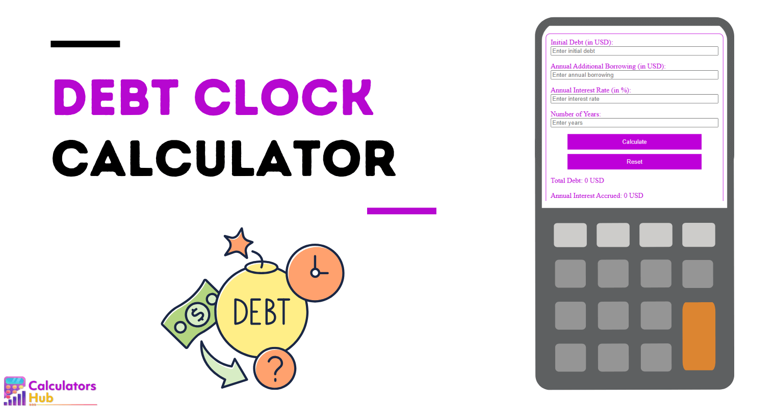 Debt Clock Calculator