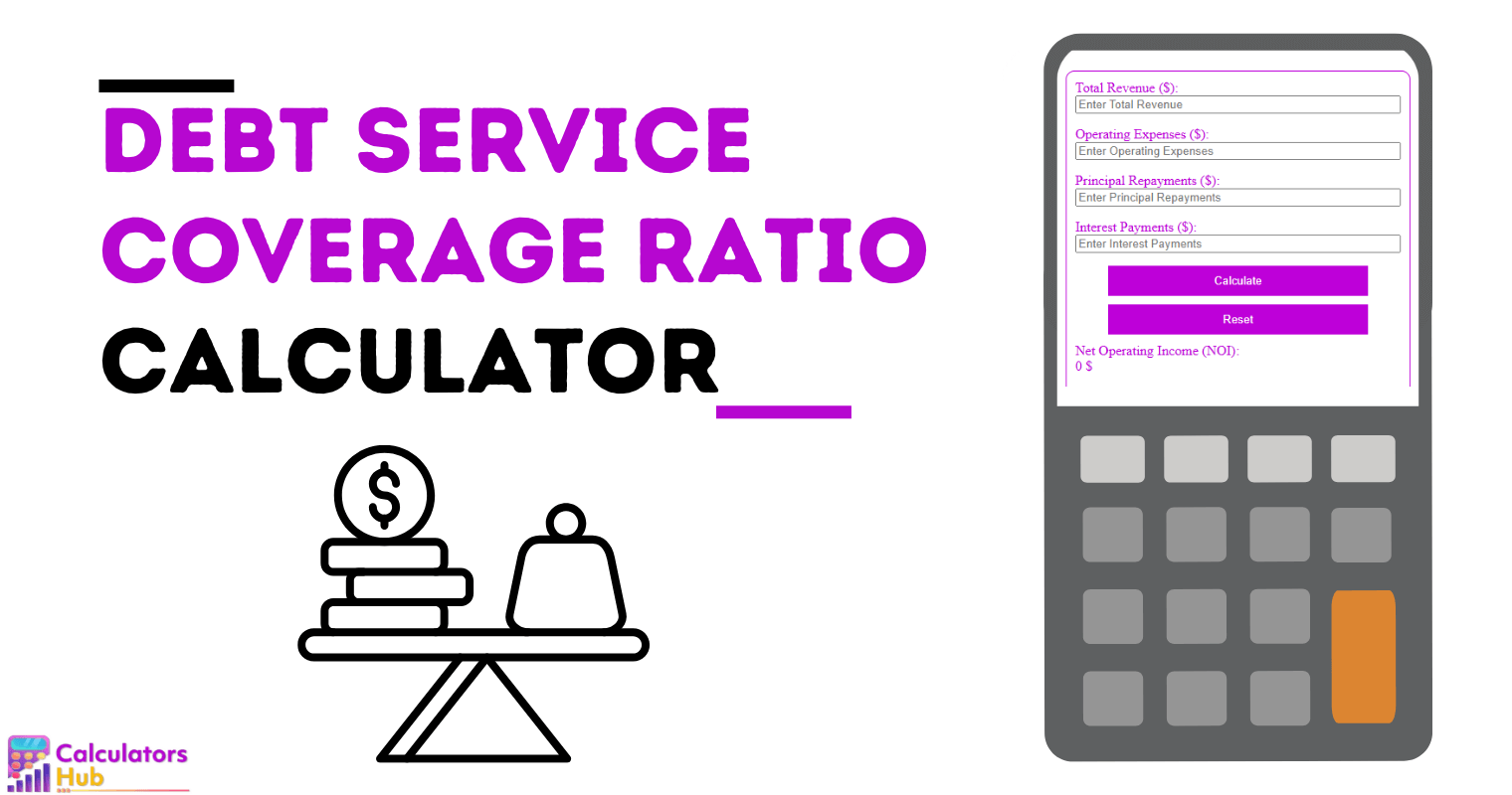 Debt Service Coverage Ratio Calculator