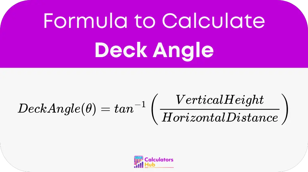 Deck Angle