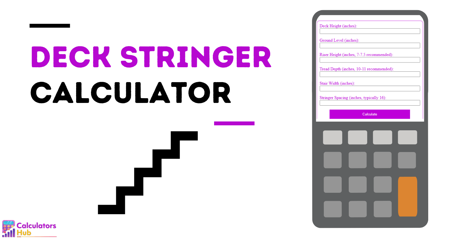 Deck Stringer Calculator