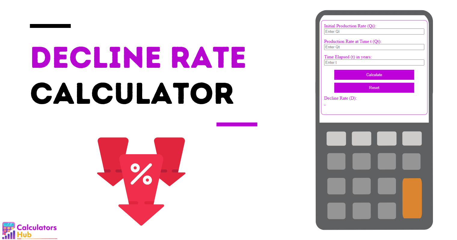 Decline Rate Calculator