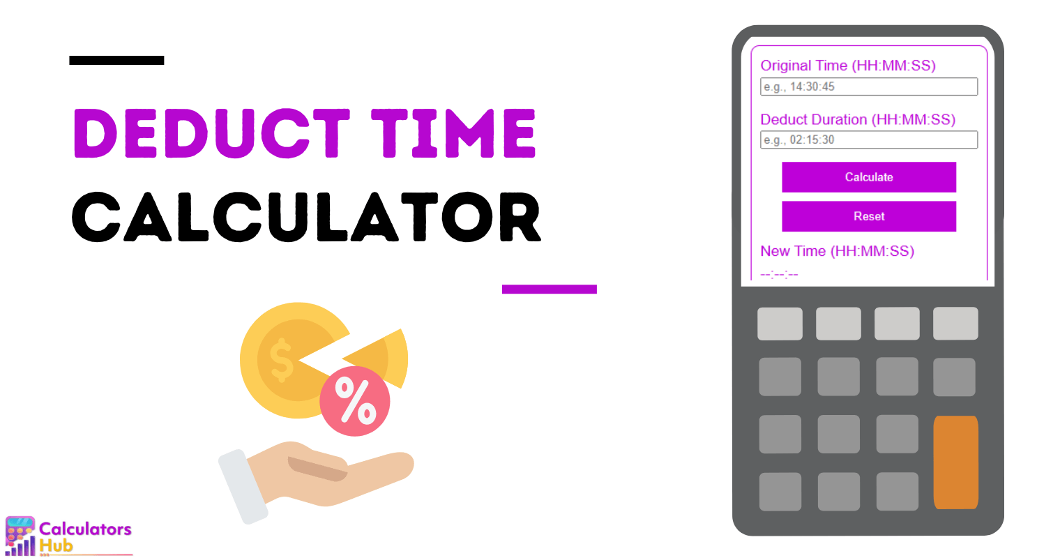 Calculateur de temps de déduction