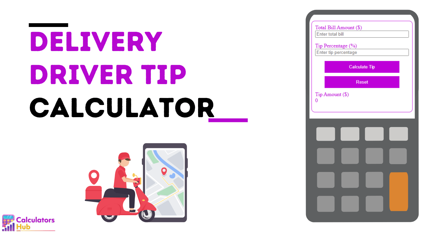 Delivery Driver Tip Calculator