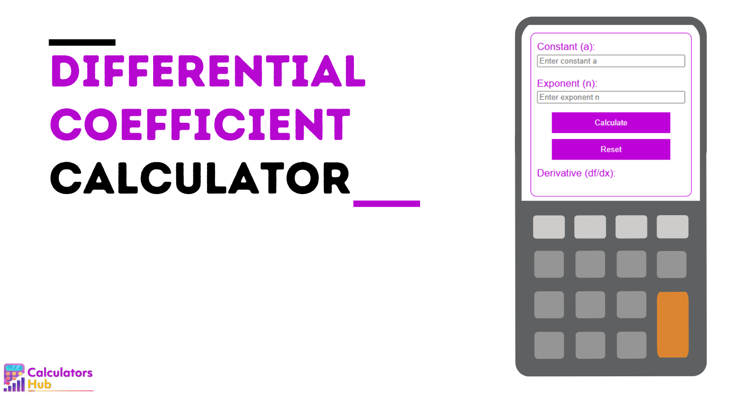 Differential Coefficient Calculator