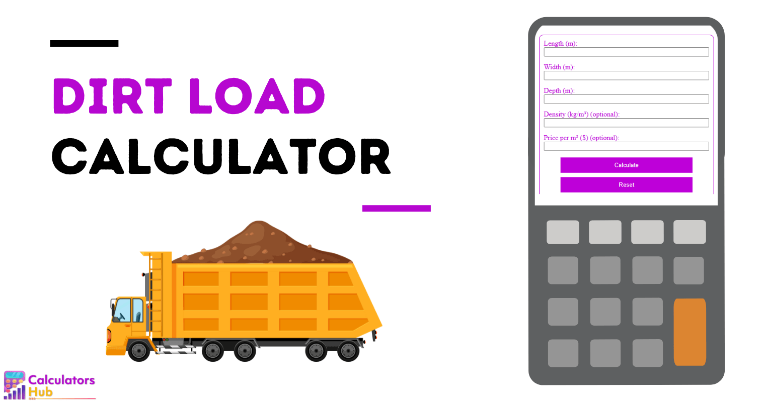 Dirt Load Calculator