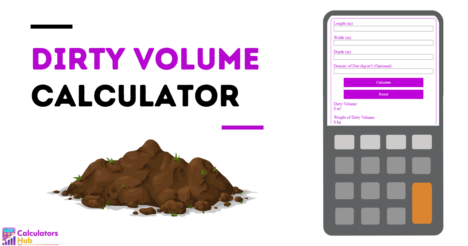 Dirty Volume Calculator