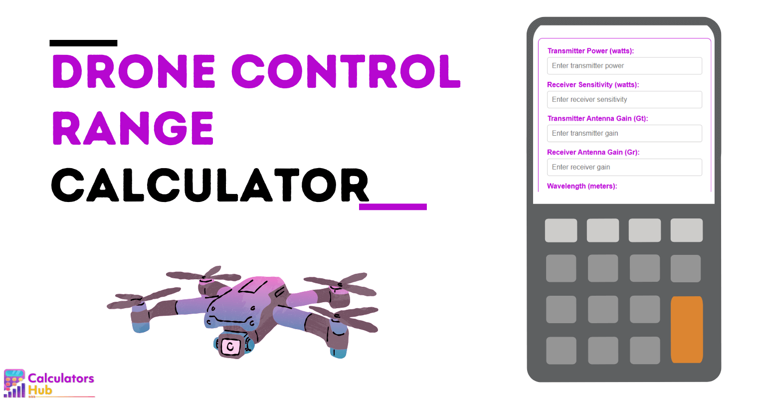 Drone Control Range Calculator