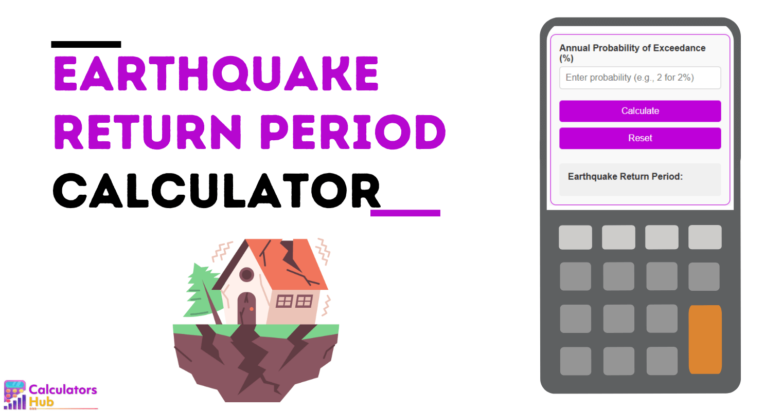Earthquake Return Period Calculator