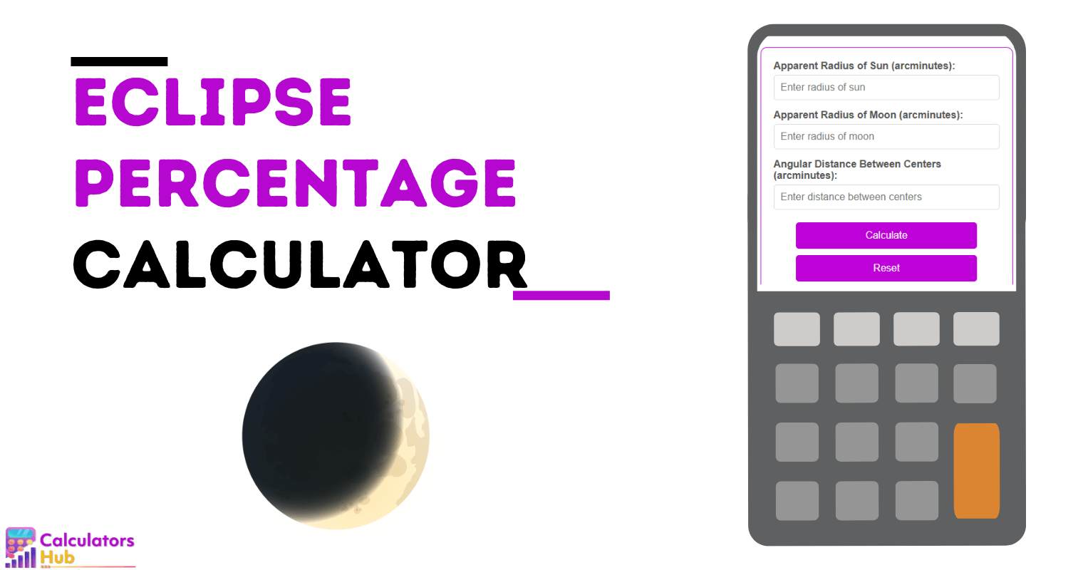 Eclipse Percentage Calculator