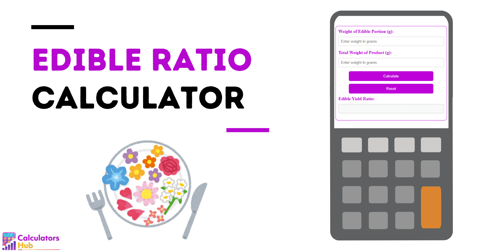 Edible Ratio Calculator