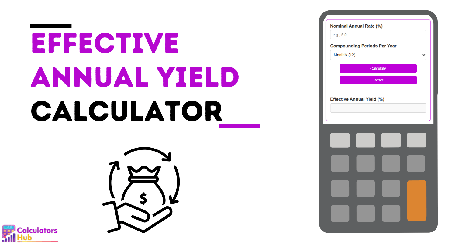 Effective Annual Yield Calculator