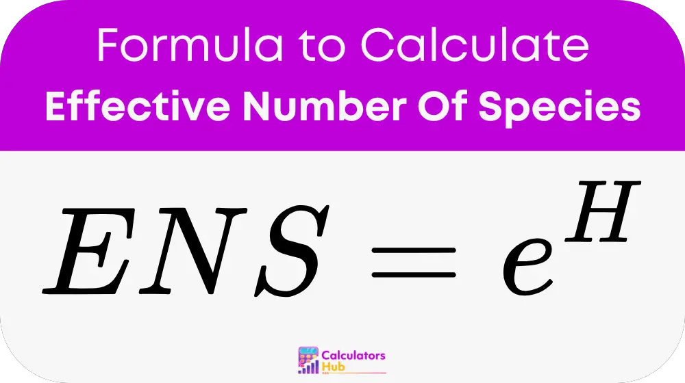 Effective Number Of Species