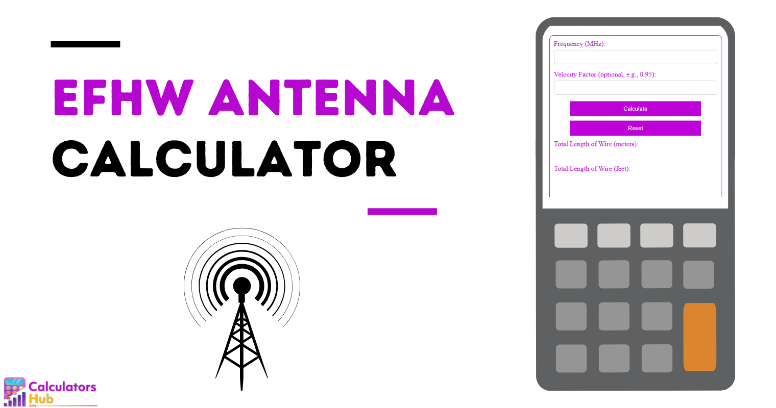 Efhw Antenna Calculator