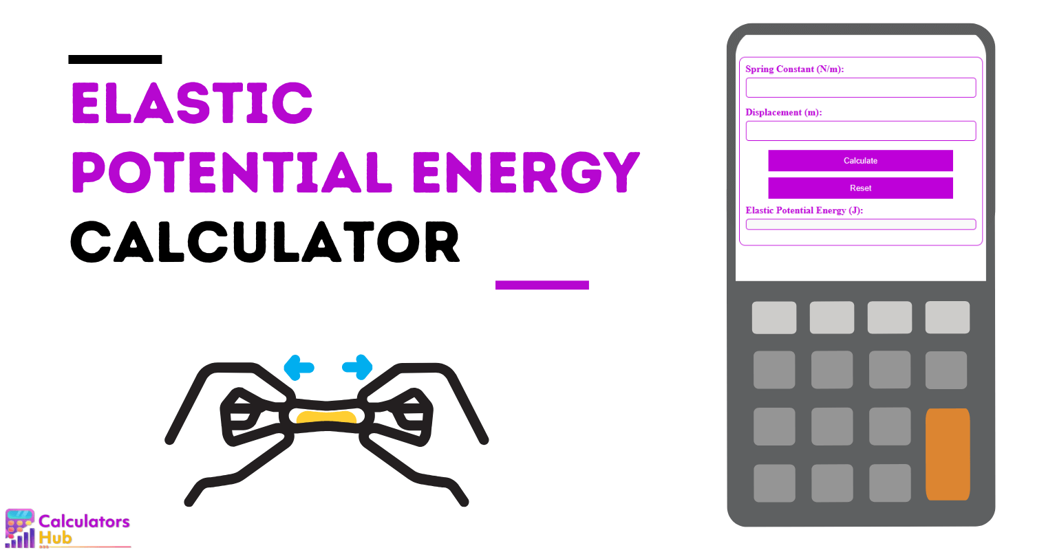 Elastic Potential Energy Calculator