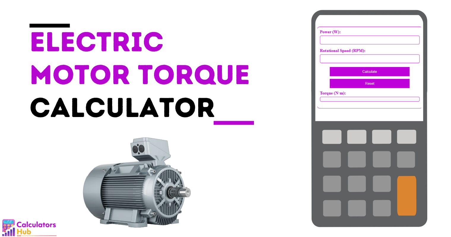 Electric Motor Torque Calculator