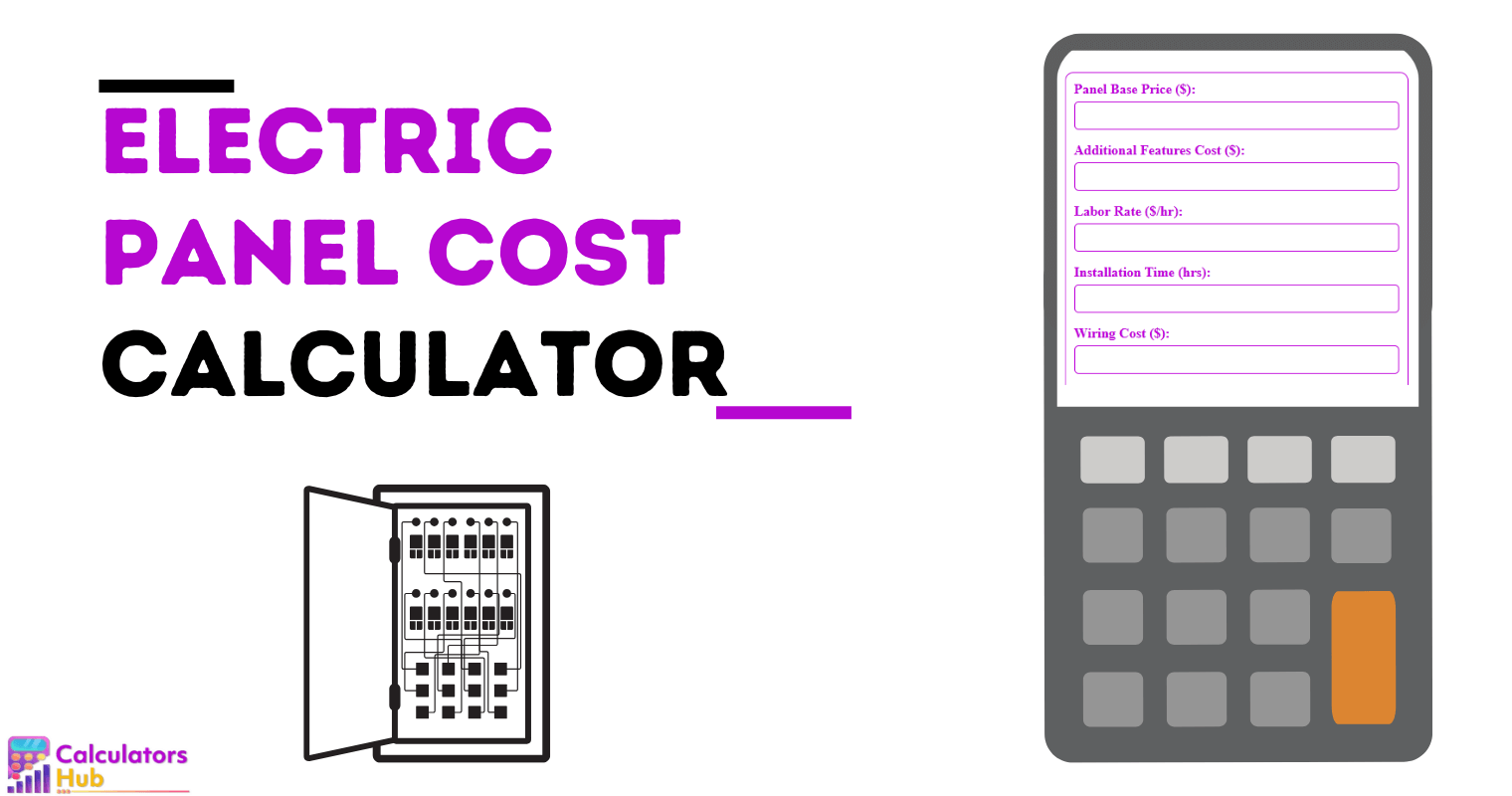Electric Panel Cost Calculator