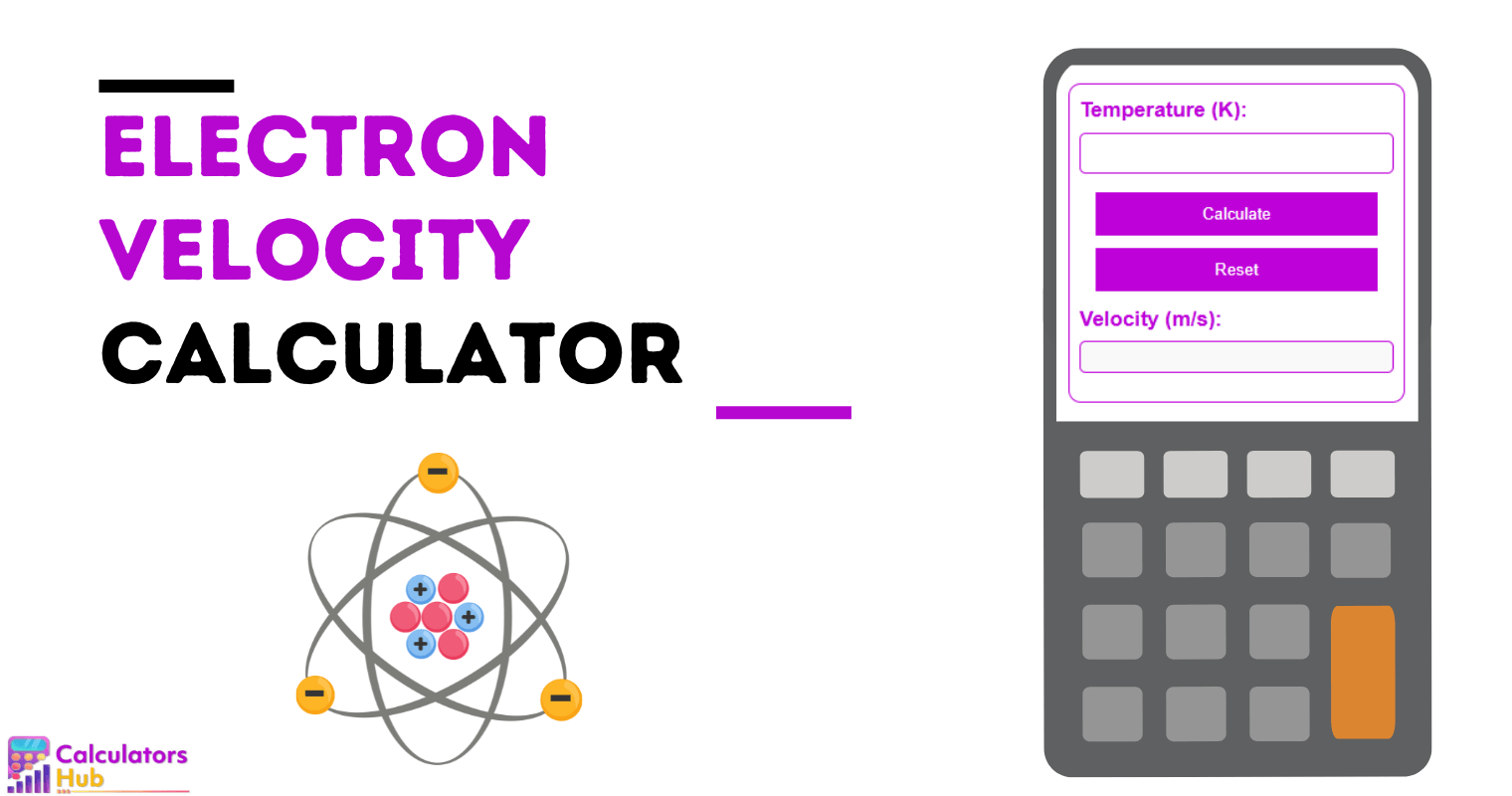 Electron Velocity Calculator
