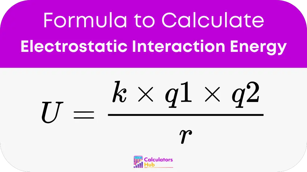 Electrostatic Interaction Energy