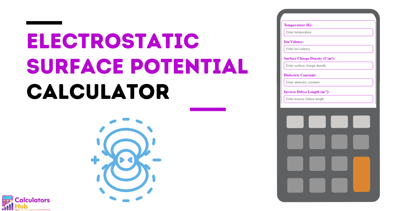 Electrostatic Surface Potential Calculator