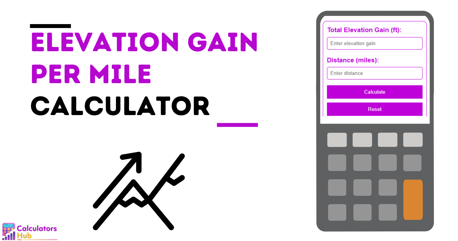 Elevation Gain Per Mile Calculator