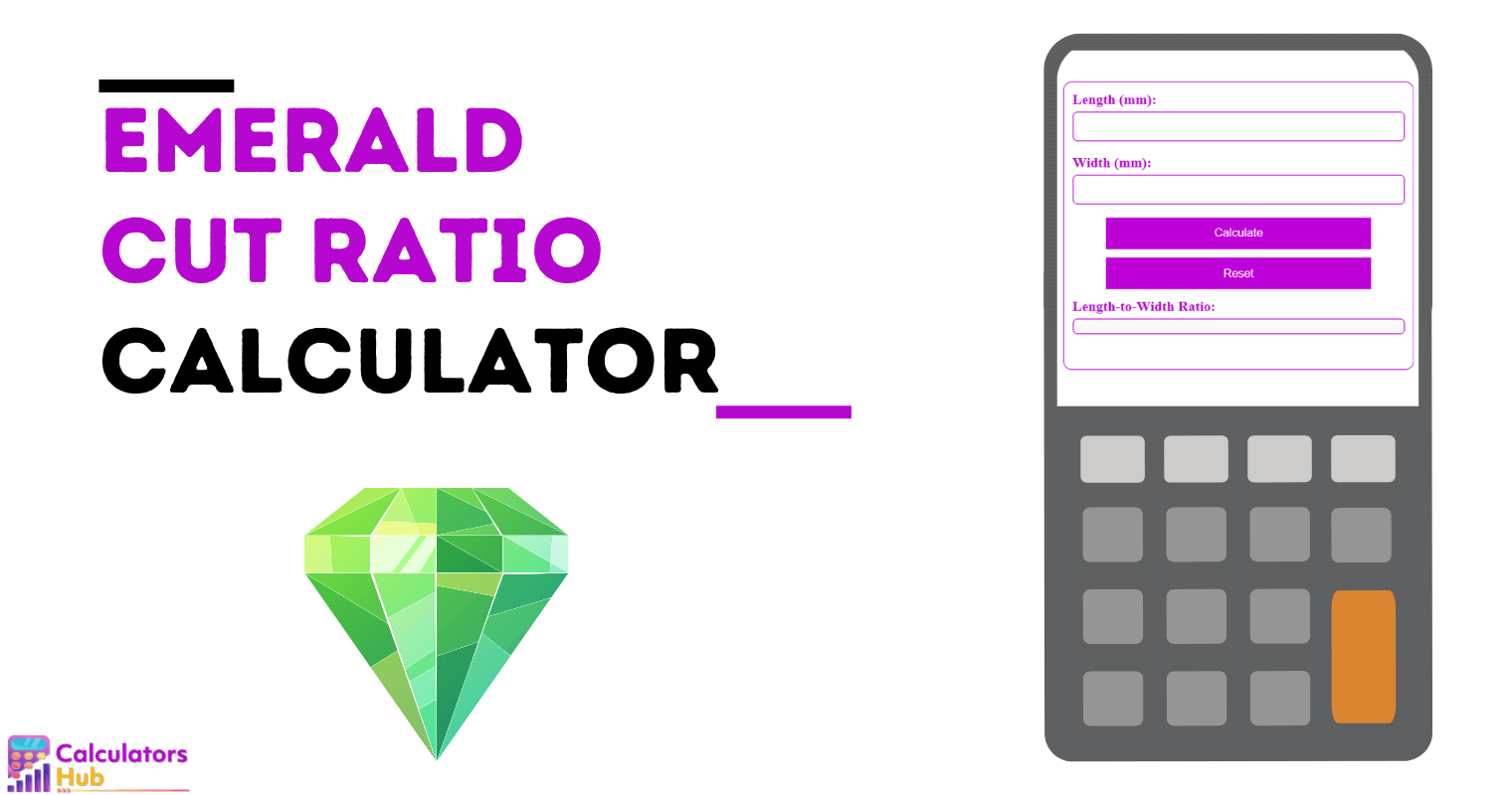 Emerald Cut Ratio Calculator