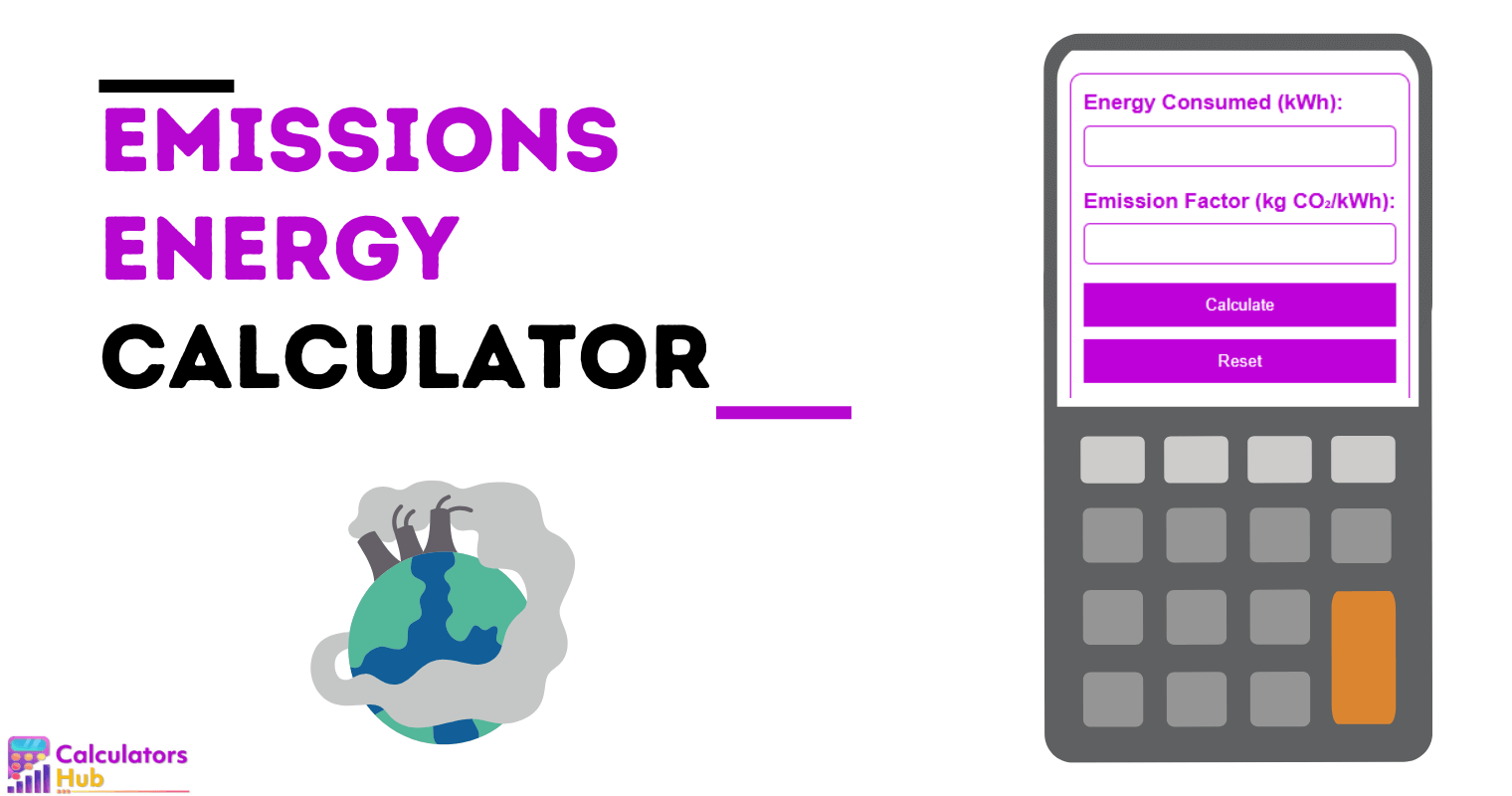 Emissions Energy Calculator